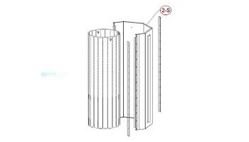 Raypak Flue Collector Front Panel | 012267F
