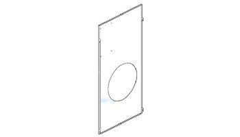 Raypak Jacket Lower Rear Panel | 012279F