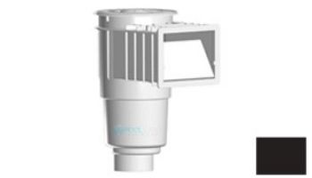 AquaStar Flow Star Skimmer with Flush Face, Float Assembly, Basket, Lid, Adjustable Collar and 4" Socket Sump | White | SKR201D