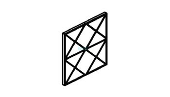 RaypakAir Filter Pleated Kit | 16 x 16 x 1 | 012552F