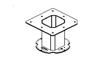 Raypak Burner Adapter Assembly | 011750F