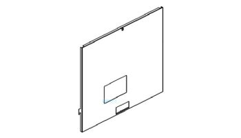 Raypak Jacket Upper Front Panel with LCD Display | 014599F