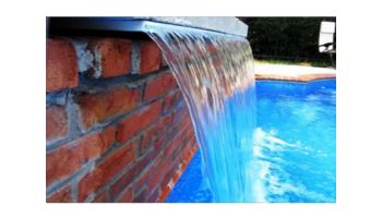 Natural Wonders 48" Arch Waterfall with 9" Lip Back Port | White | 25577-460-900