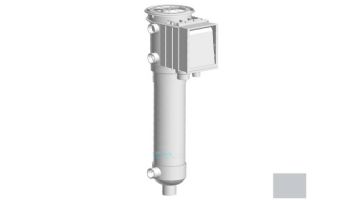 AquaStar ZarStar Skimmer with Large Basket, Filter Bag, Adjustable Collar, Lid and Ozonator Ports | Light Gray | SKZ101103