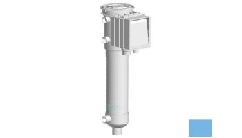 AquaStar ZarStar Skimmer with Large Basket, Filter Bag, Adjustable Collar, Lid and Ozonator Ports | Blue | SKZ101104