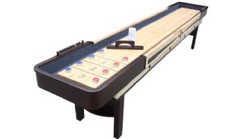 Hathaway Merlot 12-Foot Shuffleboard Table | Espresso Finish | BG50357