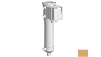 AquaStar ZarStar Skimmer with Large Basket, Filter Bag, Adjustable Collar, Lid and Ozonator Ports | Tan | SKZ101108