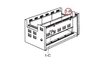 Raypak Fire Brick Refractory Kit | 001002F