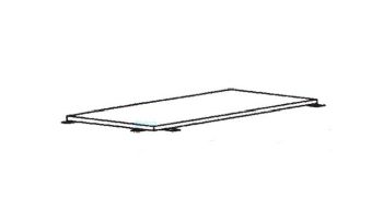 Raypak Flat Top Assembly | 002312F
