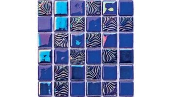Betsan Glass Tile Perla Series | Indigo Blend | A365 Mix
