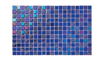 Betsan Glass Tile Perla Series | Indigo Blend | A365 Mix