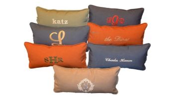 Ledge Lounger Signature Collection Chaise Headrest Pillow | Stock Color White | LL-SG-C-P-STD-4634