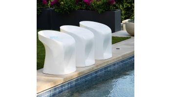 Ledge Lounger Signature Collection Barstool | Counter Height - Seat Height 17.5" | Mint | LL-SG-BS30-MT