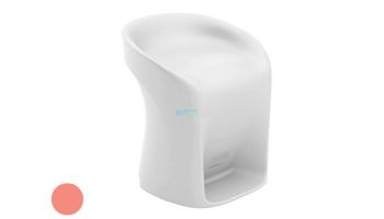 Ledge Lounger Signature Collection Barstool | Counter Height - Seat Height 17.5" | Coral | LL-SG-BS30-CO
