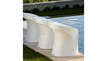 Ledge Lounger Signature Collection Barstool | Counter Height - Seat Height 17.5" | Coral | LL-SG-BS30-CO