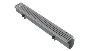 AquaStar 3" Dry Deck Deck Drain | Medium Gray | DD3117