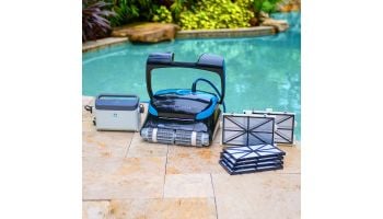 Maytronics Dolphin Nautilus CC Supreme WiFi Connected Robotic Pool Cleaner with Caddy | 99991083-CADDY