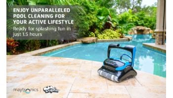 Maytronics Dolphin Nautilus CC Supreme WiFi Connected Robotic Pool Cleaner with Caddy | 99991083-CADDY
