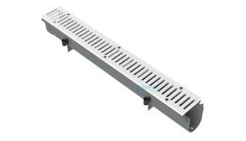 AquaStar 3" Dry Deck Deck Drain | White | DD3101