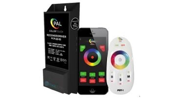 PAL Lighting Color Touch PCR-2D Remote Control Transformer with OEM Cloning and WiFi for Evenglow and PAL-4 LED Multi-Color Lights | 55W 12VDC | 42-PCR-2DW-60-E