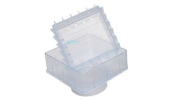 Pour-A-Lid 6" Square Deck Drain Cover | Frosted | DC601 FROSTED