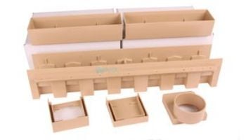 Pour-A-Lid 24" Channel Drain System | Tan | PLC24 INLN TAN