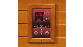 Golden Designs Maxxus Seattle Edition 2-Person Low EMF FAR Infrared Carbon Sauna | Hemlock | MX-J206-01