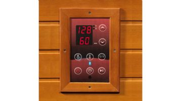 Golden Designs Dynamic Barcelona 1-2 Person Low EMF FAR Infrared Sauna | Hemlock | DYN-6106-01