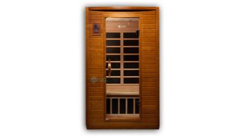 Golden Designs Dynamic Andora 2-Person Low EMF FAR Infrared Sauna | Hemlock | DYN-6202-03