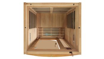 Golden Designs Dynamic Andora 2-Person Low EMF FAR Infrared Sauna | Hemlock | DYN-6202-03