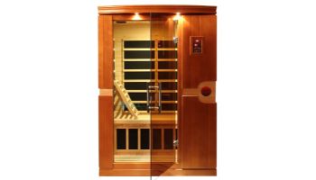 Golden Designs Dynamic Venice 2-Person Low EMF FAR Infrared Sauna | Hemlock | DYN-6210-01