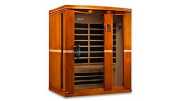 Golden Designs Dynamic Palermo 3-Person Low EMF FAR Infrared Sauna | DYN-6330-01