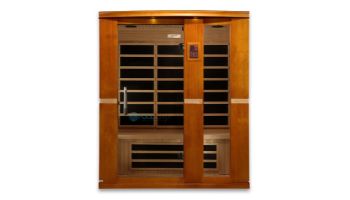 Golden Designs Dynamic Palermo 3-Person Low EMF FAR Infrared Sauna | DYN-6330-01