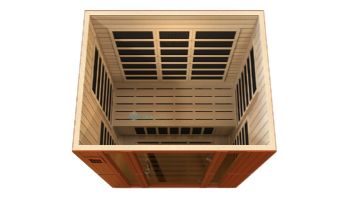 Golden Designs Dynamic Bellagio 3-Person Low EMF FAR Infrared Sauna | Hemlock | DYN-6306-01