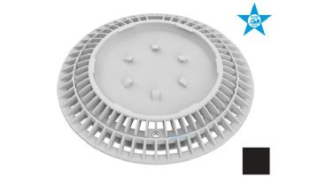 AquaStar 8" Round Color Choice Suction Outlet Cover with Screw Kit | Black | CC8102