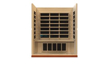 Golden Designs Dynamic Bergamo 4-Person Low EMF FAR Infrared Sauna | Hemlock | DYN-6440-01