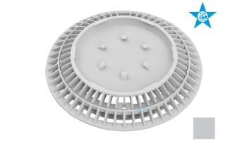 AquaStar 8" Round Color Choice Suction Outlet Cover with Screw Kit | Light Gray | CC8103