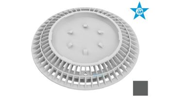 AquaStar 8" Round Color Choice Suction Outlet Cover with Screw Kit | Dark Gray | CC8105