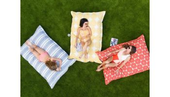 Ledge Lounger Laze Pillow Floating Lounger | Bold Jungle | LL-LZ-P-BOJ