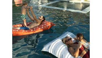 Ledge Lounger Laze Pillow Floating Lounger | Bold Jungle | LL-LZ-P-BOJ