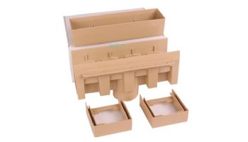 Pour-A-Lid 12" Channel Drain System | Tan | PLC12 INLT TAN