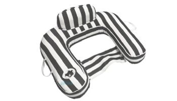 Blue Wave Drifter U-Seat Pool Float | Black | NT6011-BK