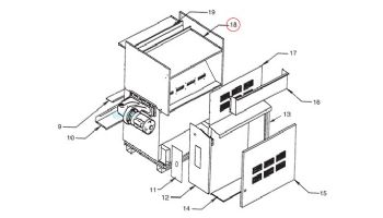 Pentair Front Flue Panel | 10659503