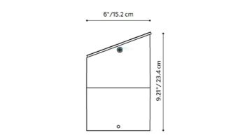 FX Luminaire KG Well Light | Color Zone Dimming | Weathered Iron | KG-ZDC-WI