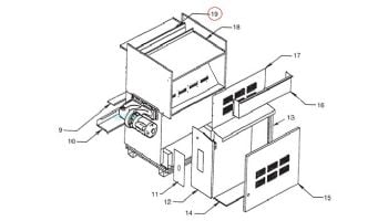 Pentair Rear Flue Panel | 10659304