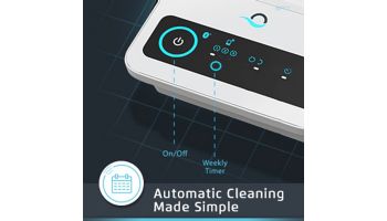 Maytronics Dolphin Triton PS Plus Bluetooth Connected Robotic Pool Cleaner with Caddy | 99996212-USW-CADDY