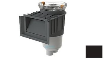 AquaStar Flow Star Water Bonded Skimmer with Flush Face, Float Assembly, Basket, Clear Fill Lid and Adjustable Collar | White | SKR17101FL100