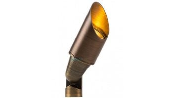 FX Luminaire FR LED Up Light | 1 LED | Zone Dimming | Long Shroud | Antique Bronze | FRZD1LEDLSAB
