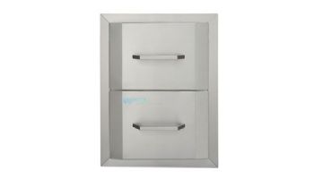 Bullet By Bull Double Drawer Stainless Steel | UI0491