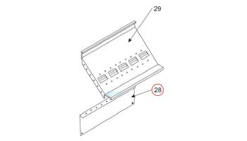 Pentair Middle Front Panel | 10662006